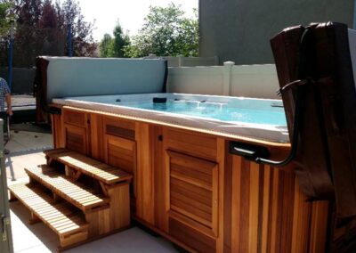 Arcticspas all weather pool with stairs